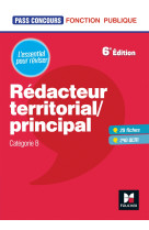 Pass-concours - redacteur territorial/principal - cat b - revision et entrainement