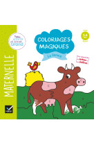 Coloriages magiques - la ferme ps