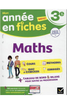 Maths 3eme - fiches de revision & exercices