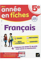 Francais 5eme - fiches de revision & exercices
