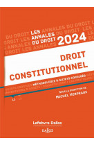 Annales droit constitutionnel 2024
