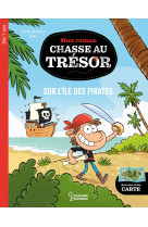 Mon roman chasse au tresor - sur l-ile des pirates