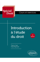 Introduction à l'étude du droit