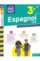 Espagnol 3eme lv2 - cahier jour soir - concu et recommande par les enseignants