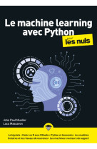 La machine learning et python megapoche pour les nuls