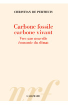 Carbone fossile carbone vivant