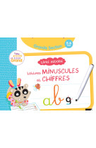 Livre ardoise - lettres minuscules et chiffres gs