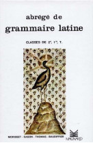 Abrege de grammaire latine