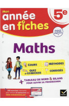 Maths 5eme - fiches de revision & exercices