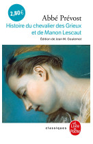 Histoire du chevalier des grieux et de manon lescaut bac 2024