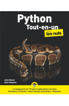 Python tout en un pour les nuls