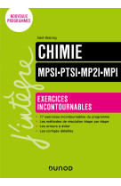 Chimie exercices incontournables mpsi-ptsi-mp2i-mpi