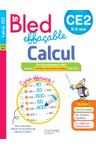 Bled effacable calcul ce2