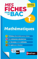 Mes fiches pour le bac mathematiques terminale