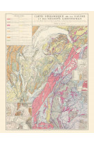 Carte -  carte geologique de la savoie - geographie nostalgi