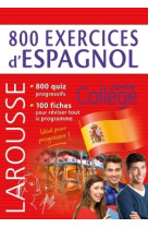 800 exercices d-espagnol - special college