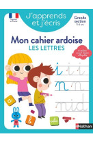 J-apprends et j-ecris - mon cahier ardoise les lettres gs