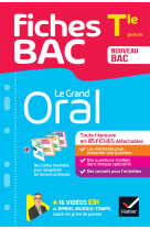 Fiches bac le grand oral term - bac 2024 - tout le programme en fiches de revision detachables