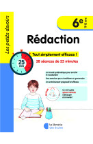 Les petits devoirs - redaction 6eme (2024)