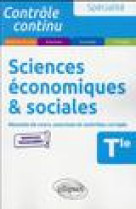 Specialite sciences economiques et sociales - terminale - nouveaux programmes