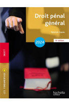 Fondamentaux - droit penal general 2024