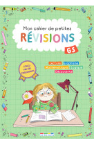 Mon cahier de petites révisions - grande section