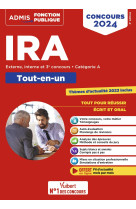 Concours d-acces aux ira - categorie a - methode et entrainement - instituts regionaux d-administrat