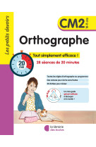 Les petits devoirs - orthographe cm2