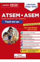 Concours atsem et asem - categorie c - tout-en-un - agent (territorial) specialise des ecoles matern