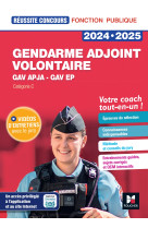 Reussite concours - gendarme adjoint volontaire - apja  et ep- 2024-2025 - preparation complete