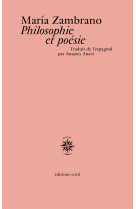 Philosophie et poesie