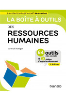 La boite a outils des ressources humaines - 3e ed.