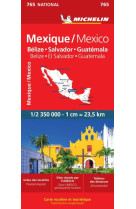 Carte michelin 765 mexique / mexico