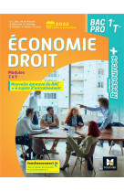 Economie-droit 1ere term bac pro - ed. 2022 - livre eleve