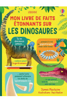Mon livre de faits etonnants sur les dinosaures
