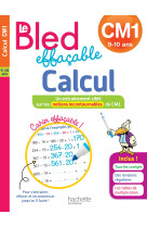 Bled effacable calcul cm1