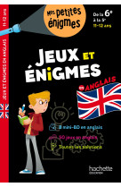 Jeux et enigmes en anglais de la 6eme a la 5eme