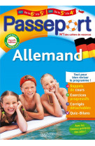 Passeport allemand de la 6eme a la 5eme lv1