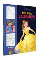 Disney princesses - atelier de coloriages teens - scenes de bal