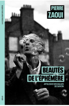 Beautes de l-ephemere. apologie des bulles de savon