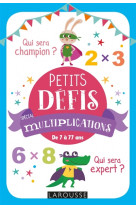 Petits defis, special multiplications