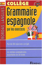 Grammaire espagnole par exercices