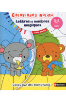 Lettres et nombres magiques 3-4 ans petite s ection