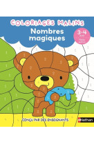 Nombres magiques ps - coloriages malins