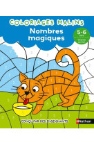 Nombres magiques gs - coloriages malins