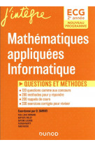 Ecg 2 - mathematiques appliquees - questions et methodes