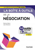 La boite a outils de la negociation - 2e ed.