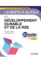 La boite a outils du developpement durable et de la rse - 2e ed.