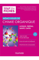 Memo visuel de chimie organique - 4e ed.