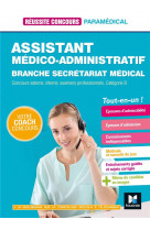 Reussite concours - assistant medico-administratif-secretariat medical - cat b preparation complete